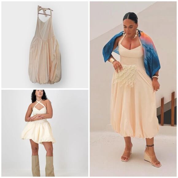 Rethread Cango Transformation Dress - Cream - Picture 1 of 14